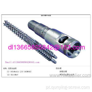 Plastic Conical Screw And Barrel Full Of Profession 